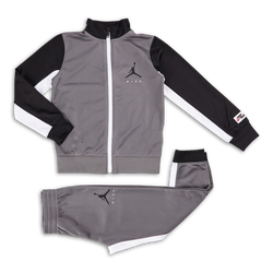 Baby Tracksuits - Jordan Boys  Color Block Track - Smoke Grey-Smoke Grey