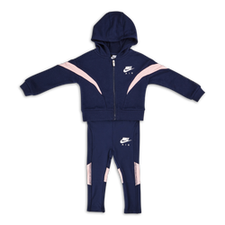 Baby Tracksuits - Nike Girls Air - Midnight Navy-Midnight Navy