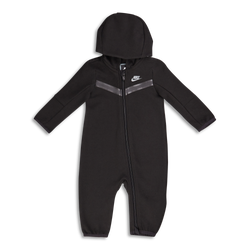 Baby Tracksuits - Nike Tech Fleece Coverall - Black-Black