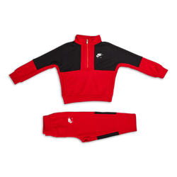 Baby Tracksuits - Nike Boys Air  Hlaf Zip Track - University Red-University Red