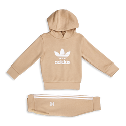 Baby Tracksuits - adidas Adicolor Hooded - Beige Tone-Beige Tone