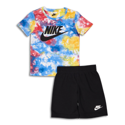 Baby Tracksuits - Nike Boys Sportswear Futura Summer Set - Black-Black