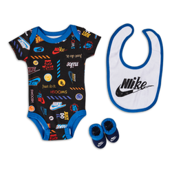 Baby Gift Sets - Nike Boys Sportswear Patch Newborn - Black-Black