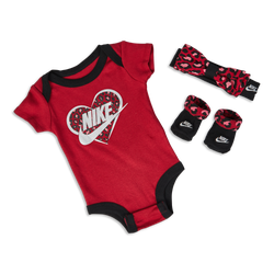 Baby Gift Sets - Nike Girls Sportswear Leo Newborn - Pomegranate-Pomegranate