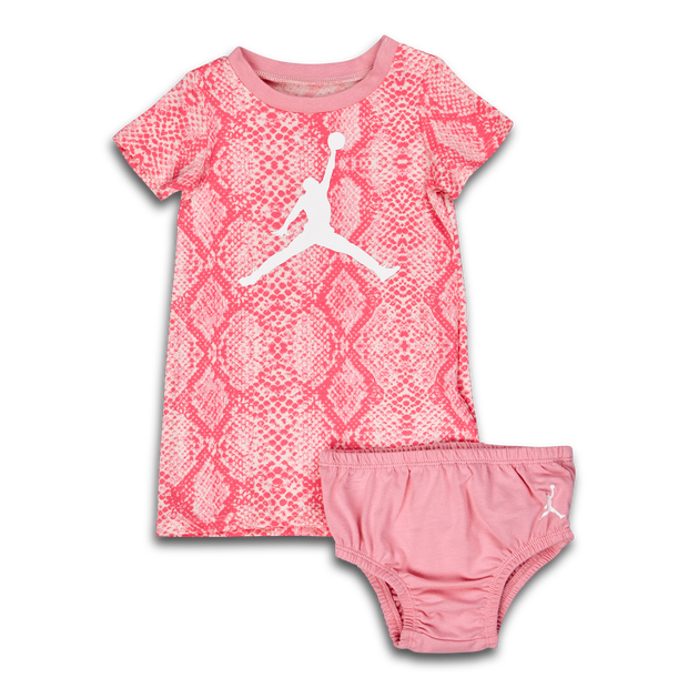 Jordan Girls Snake All Over Print Summer Set - Baby Jumpsuits
