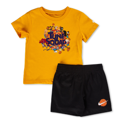 Baby Tracksuits - Nike Space Jam Summer Set - Yellow-Yellow