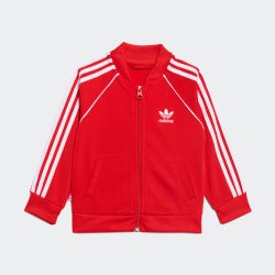 Baby Tracksuits - adidas Superstar Track Suit - Vivid Red-White