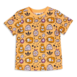 Baby T-Shirts - adidas Originals Kevin Lyons Shortsleeve Tee - Hazy Orange-Multicolor