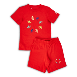 Baby Tracksuits - adidas Adicolor Bold Summer Set - Vivid Red-Vivid Red