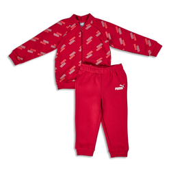 Baby Tracksuits - Puma Minicats Suit - Persian Red-Persian Red