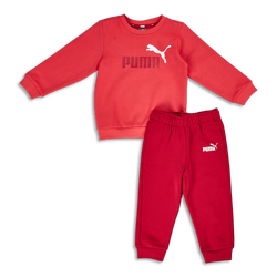 Baby Tracksuits - Puma Minicats Suit - Paradise Pink-Paradise Pink