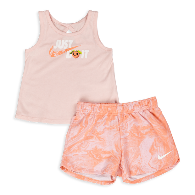 Nike Girls Sportswear Lil'fruits Summer Set - Baby Tracksuits
