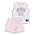 Jordan 23 Jsy Summer Set - Baby Tracksuits Pink Foam-Pink Foam