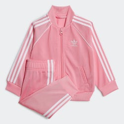 Baby Tracksuits - adidas Superstar Track Suit - Bliss Pink-Bliss Pink