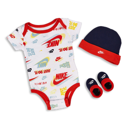 Baby Gift Sets - Nike Aop 3 Pc - White-White