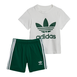 Baby Tracksuits - adidas Adicolor Trefoil - Dark Green-Dark Green