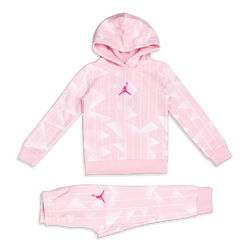 Baby Tracksuits - Jordan Essentials Aop - Medium Soft Pink-Medium Soft Pink