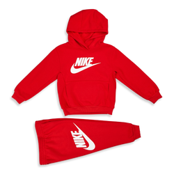 Bebes Tracksuits - Nike Club Hbr - University Red-University Red