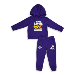Baby Tracksuits - Disney X Nba Lakers - Purple-Purple