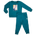 Jordan Gfx - Bebes Tracksuits Geode Teal-Geode Teal