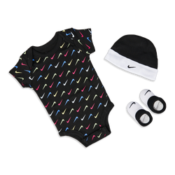 Neonati e piccoli Gift Sets - Nike Aop 3 Pc - Black-Black