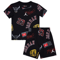 Baby Tracksuits - Jordan Essentials Aop - Black-Black