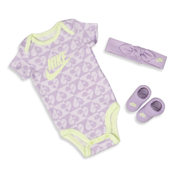 Bebes Gift Sets - Nike Aop 3 Pc - Lilac Bloom-Lilac Bloom