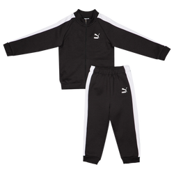 Baby Tracksuits - Puma Minicats T7 Iconic - Black-Black