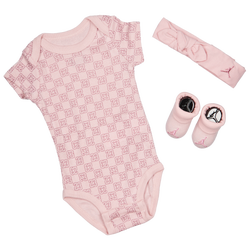 Baby Gift Sets - Jordan Essential Aop 3 Pc - Pink Glaze-Pink Glaze