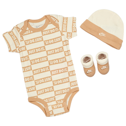 Baby Gift Sets - Nike Aop 3 Pc - Coconut Milk-Coconut Milk