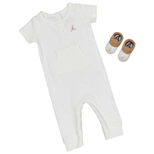 Image of Jordan Rib 2 Pc unisex Set regalo - Bianco - Jersey di cotone - Foot Locker035