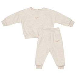 Baby Tracksuits - Nike Essential - Pale Ivory Heather-Pale Ivory Heather