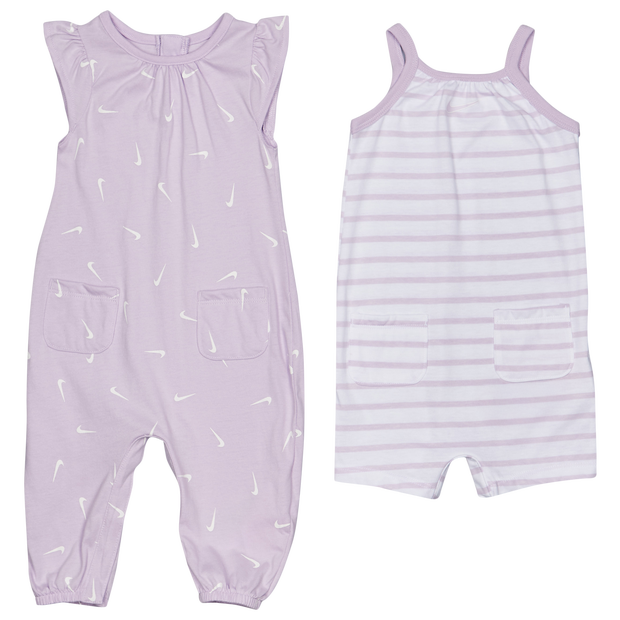 Image of Nike 2pk Romper unisex Tute da ginnastica - Viola - Jersey di cotone - Foot Locker035
