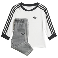 Baby Tracksuits - adidas Adicolor 3-Stripes - White-Black