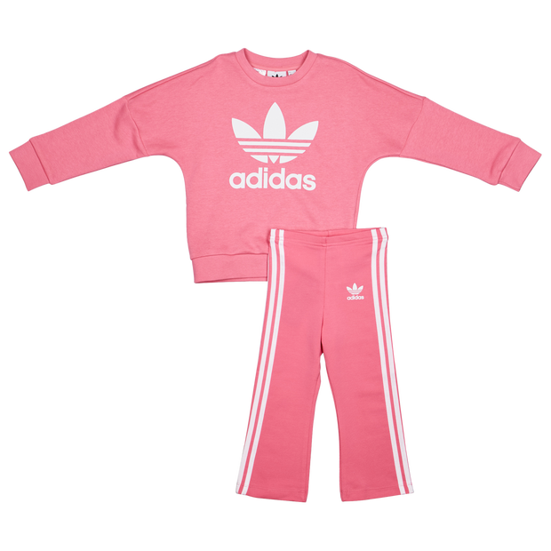 Adidas Trefoil Trainingspakken Baby - Roze - Maat 81 - 86 CM