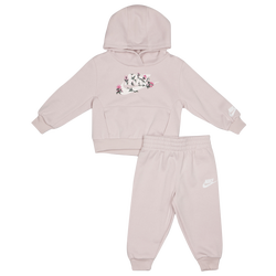 Neonati e piccoli Tracksuits - Nike Floral Embroidery - Platinum Violet-Platinum Violet