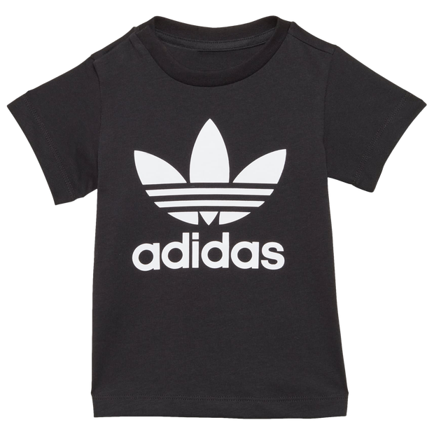 Image of Adidas Trefoil unisex Magliette - Nero - Jersey di cotone - Foot Locker035