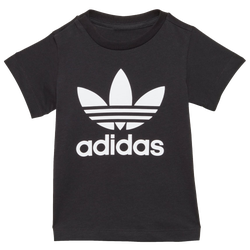 Baby T-Shirts - adidas Trefoil - Black-Black