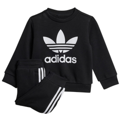 Baby Tracksuits - adidas Crew - Black-Black