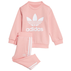 Baby Tracksuits - adidas Crew - Semi Pink Spark-Semi Pink Spark