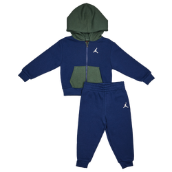 Baby Tracksuits - Jordan Brooklyn Color Block - Blue Void-Blue Void