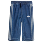 Medium Vintage Denim-White