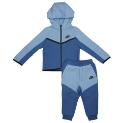 Neonati e piccoli Tracksuits - Nike Tech Colorblock - Work Blue-Black