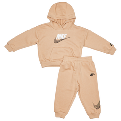 Baby Tracksuits - Nike Itz Oversized Ft - Hemp-White