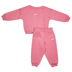 Neonati e piccoli Tracksuits - Nike Essential Crew - Nike Peony-White