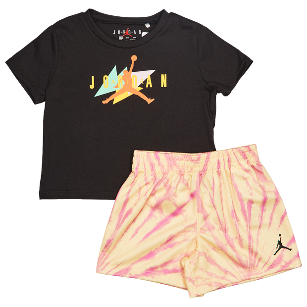 Jordan Festival Tie Dye Baby Trainingsanzüge - Schwarz - Größe 74 - 80 CM - Baumwoll-Jersey