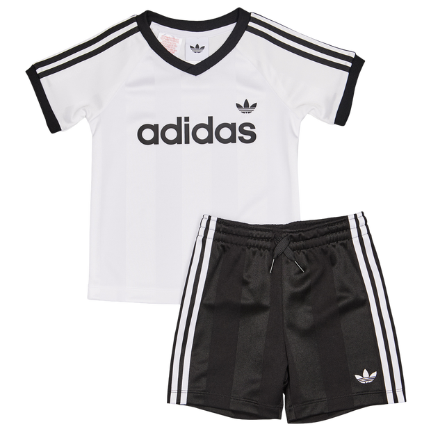 Adidas Jersey Unisex Tracksuits - White - Size 2 - 3 Years - Poly Jersey