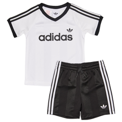 Baby Tracksuits - adidas Jersey - White-Black