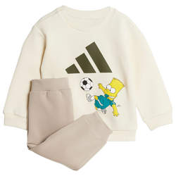 Baby Tracksuits - adidas The Simpsons Jogger - Cream White-Cream White