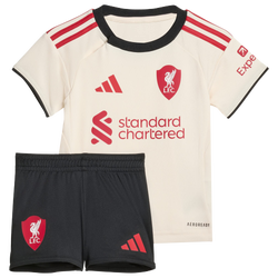 Bebes Jerseys/Replicas - adidas Liverpool Fc 25/26 Away Kit - Wonder White-Wonder White